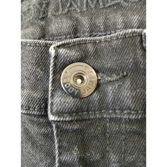 Cody James Jeans Men's 32x30 Night Rider Black Wash Slim Straight Stretch Denim - Picture 6 of 8